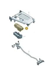85H713059AC Volkswagen Selector Mechanism