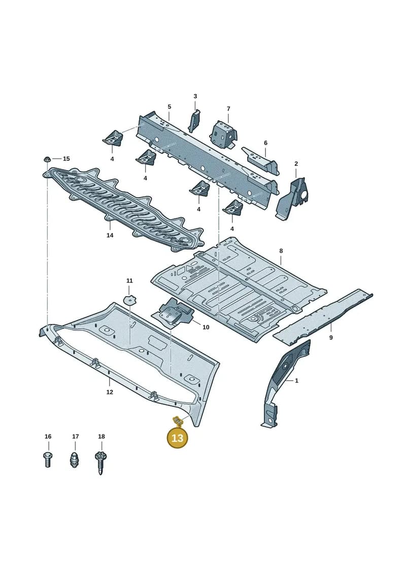 85H801579 — Audi Q6 e-tron (2023-2025) diagram f5s803050, position 13