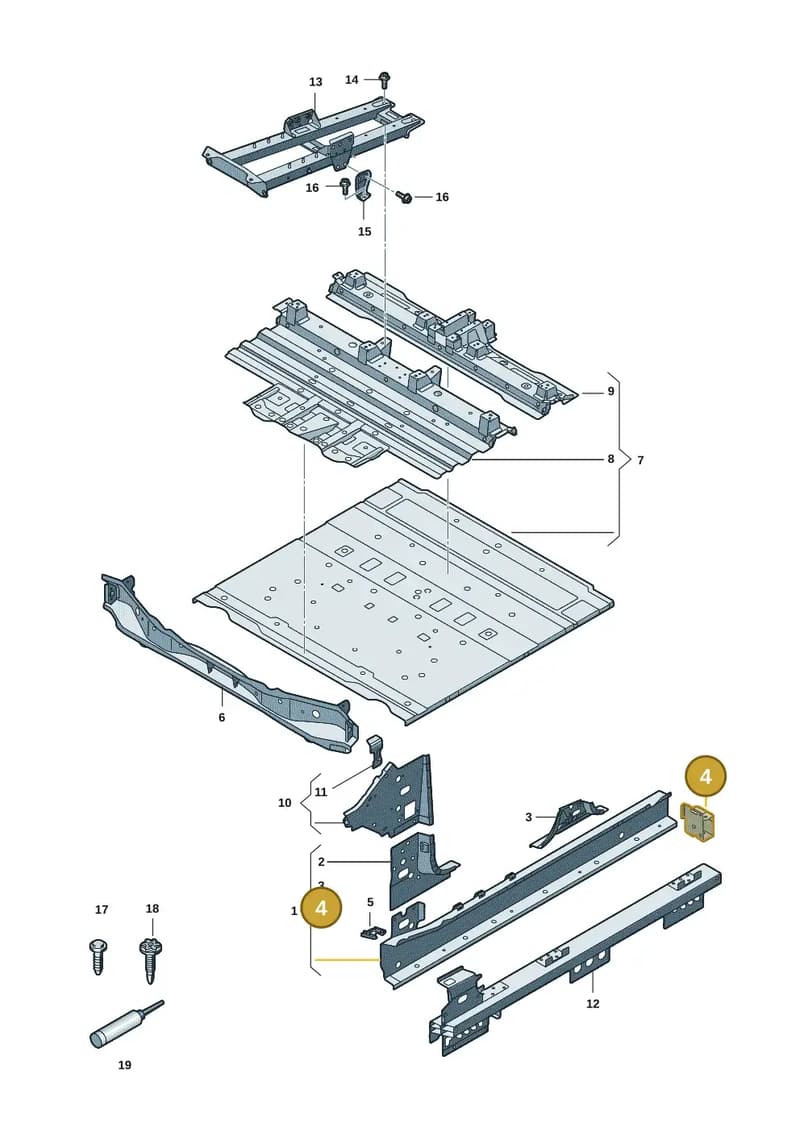 85H803561 — Audi Q6 e-tron (2023-2025) diagram f5s803020, position 4