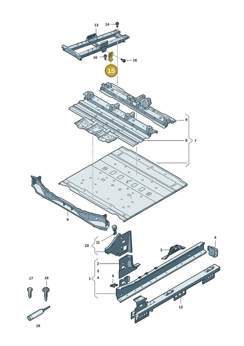 85H803694 — Audi Q6 e-tron (2023-2025) diagram f5s803020, position 15