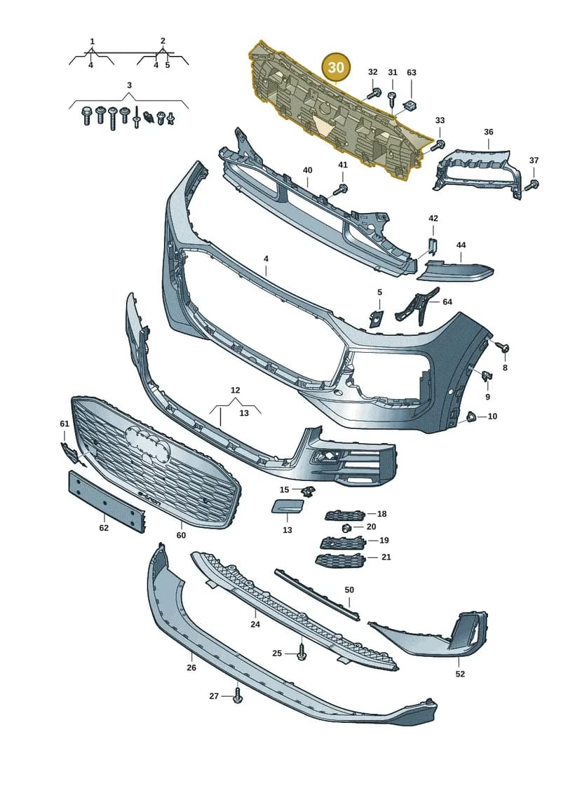 85H807233 — Audi Q6 e-tron (2023-2025) diagram f5s807100, position 30