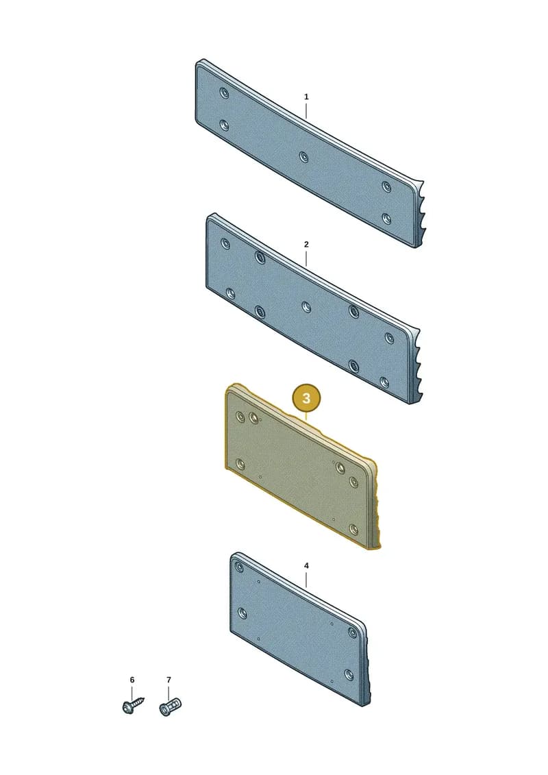 85H807287B9B9 — Audi Q6 e-tron (2023-2025) diagram f5s807400, position 3