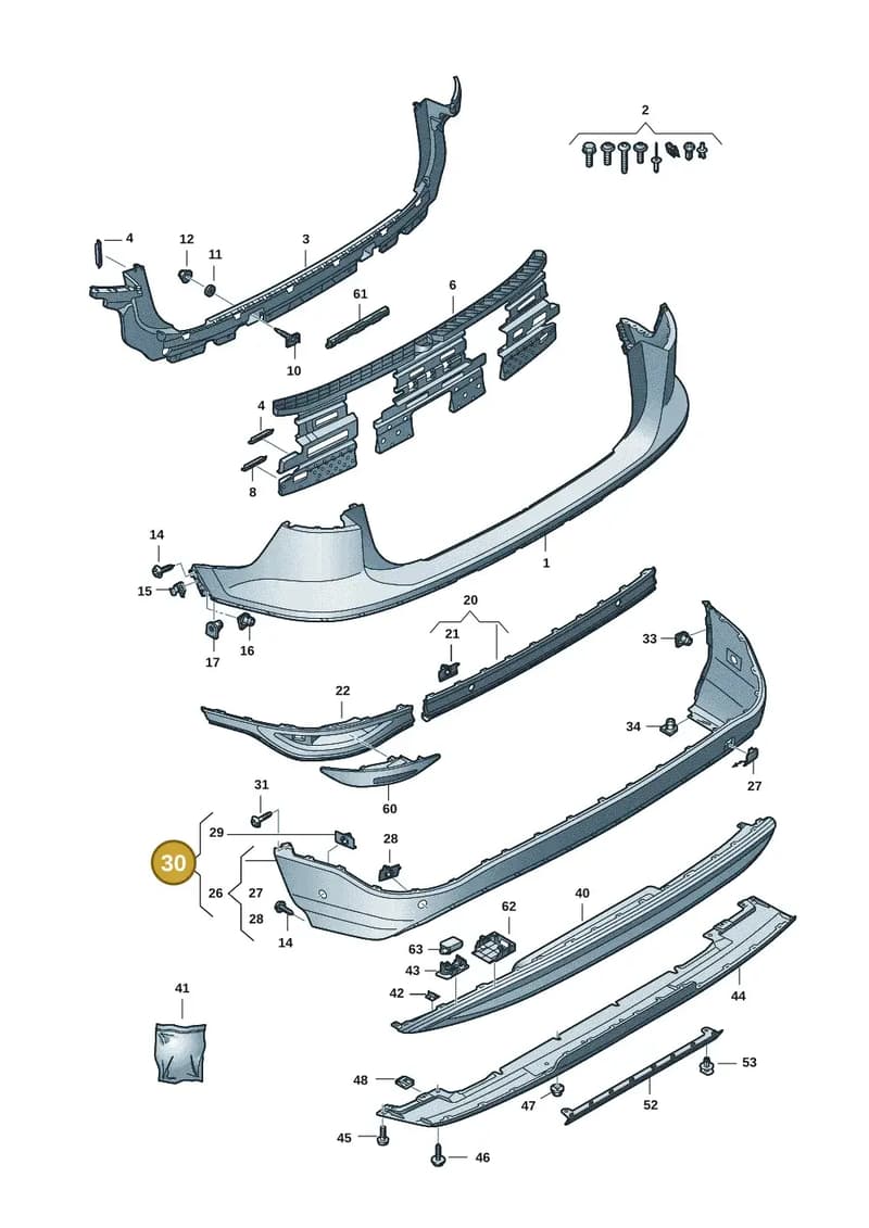 85H807527HGRU — Audi Q6 e-tron (2023-2025) diagram f5s807600, position 30