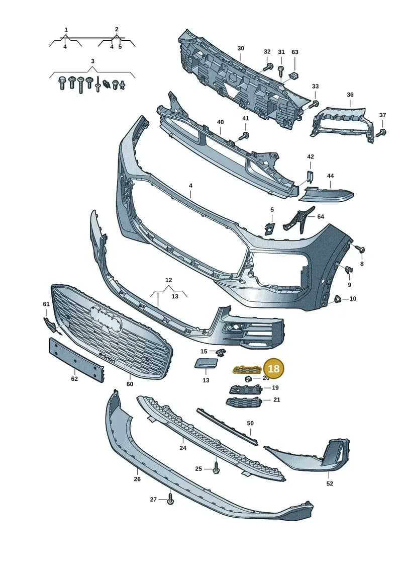 85H8076479B9 — Audi Q6 e-tron (2023-2025) diagram f5s807100, position 18