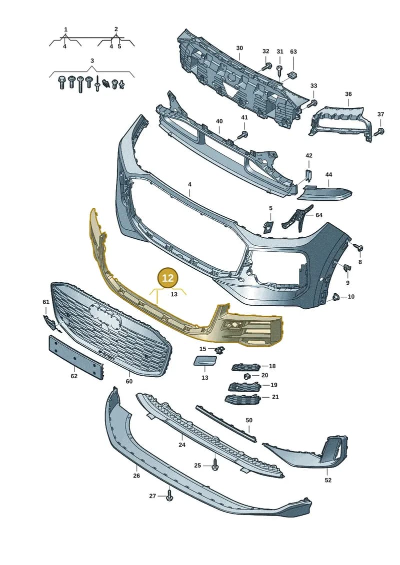 85H807725AY9B — Audi Q6 e-tron (2023-2025) diagram f5s807100, position 12
