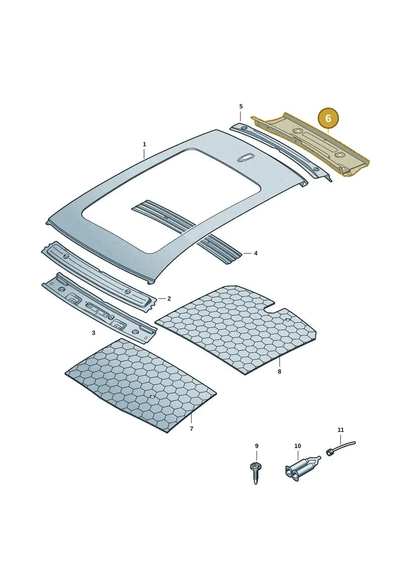 85H817983 — Audi Q6 e-tron (2023-2025) diagram f5s817000, position 6