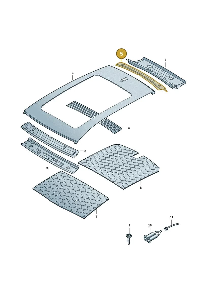 85H817985 — Audi Q6 e-tron (2023-2025) diagram f5s817000, position 5