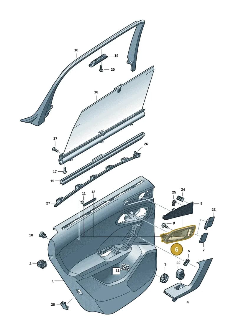 85H8370193Q7 — Audi Q6 e-tron (2023-2025) diagram f5s867400, position 6