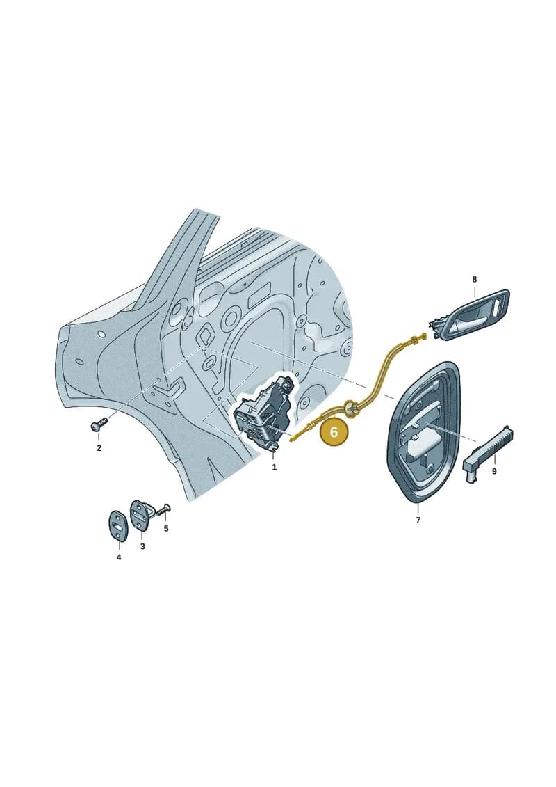 85H839085A — Audi Q6 e-tron (2023-2025) diagram f5s839030, position 6