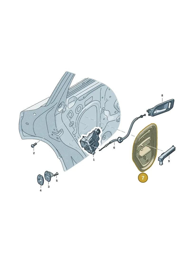 85H839915 — Audi Q6 e-tron (2023-2025) diagram f5s839030, position 7