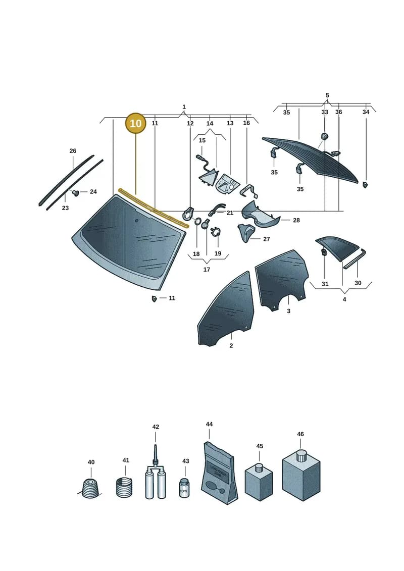 85H853306 — Audi Q6 e-tron (2023-2025) diagram f5s845000, position 10