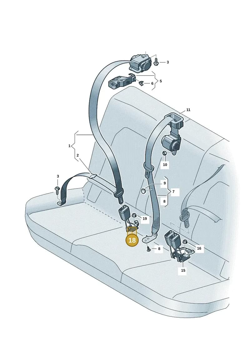 85H857740MNB — Audi Q6 e-tron (2023-2025) diagram f5s857700, position 18
