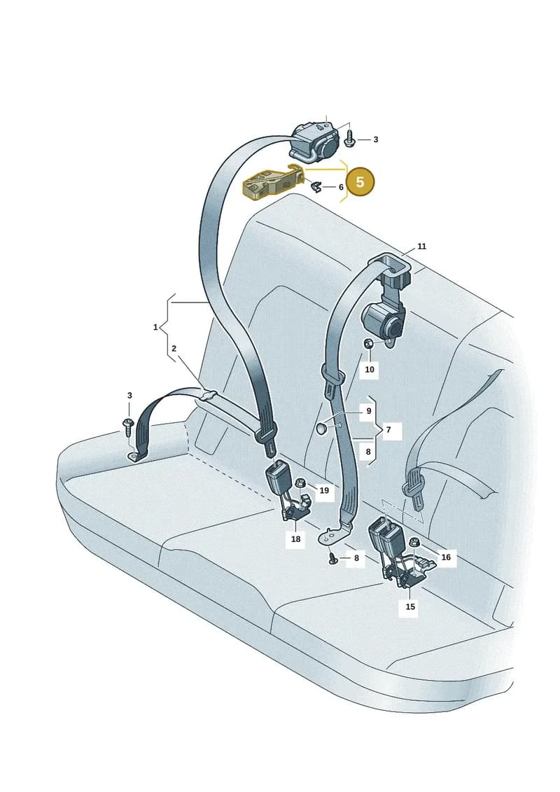 85H8577914PK — Audi Q6 e-tron (2023-2025) diagram f5s857700, position 5