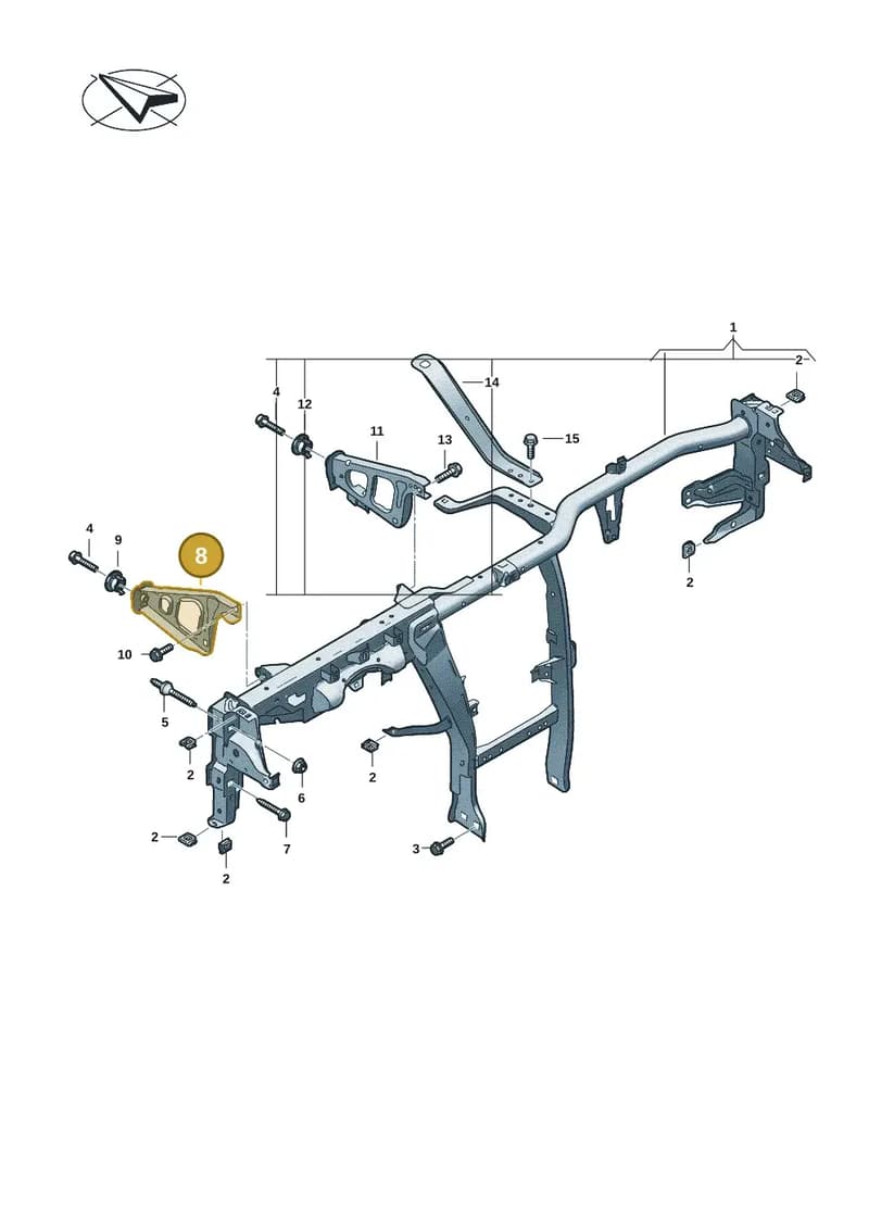85H858297C — Audi Q6 e-tron (2023-2025) diagram f5s857000, position 8