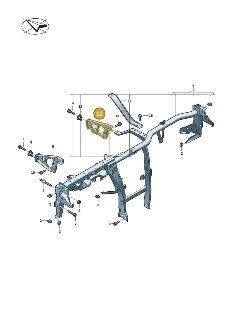 85H858298 — Audi Q6 e-tron (2023-2025) diagram f5s857000, position 11