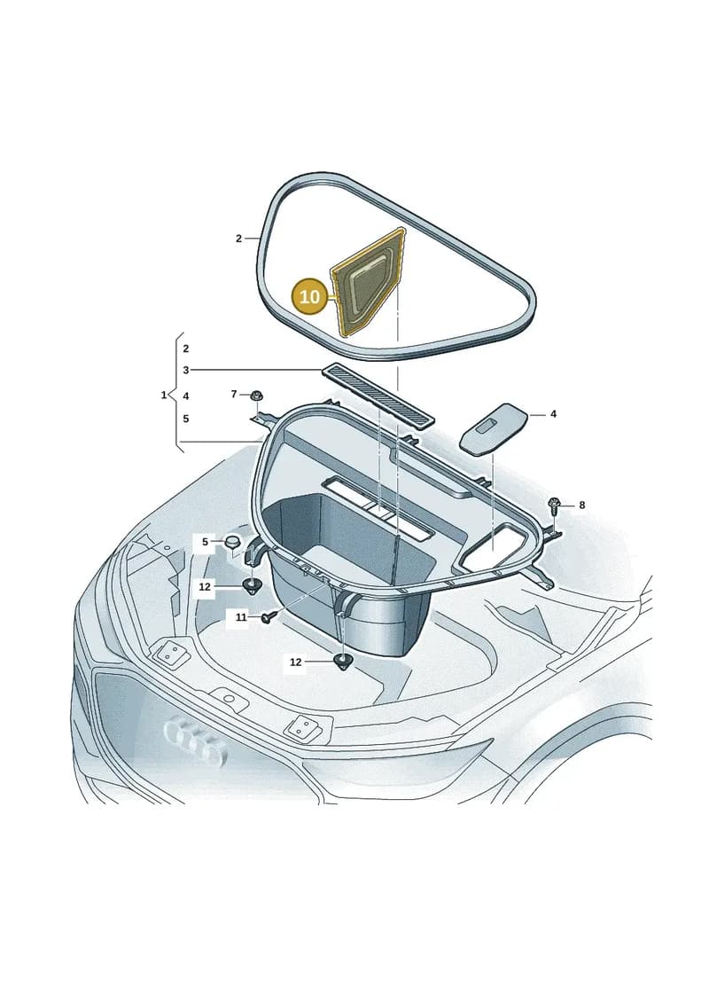 85H8630624PK — Audi Q6 e-tron (2023-2025) diagram f5s863900, position 10