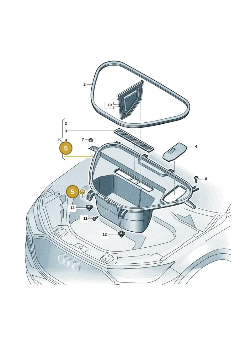 85H863090 — Audi Q6 e-tron (2023-2025) diagram f5s863900, position 5