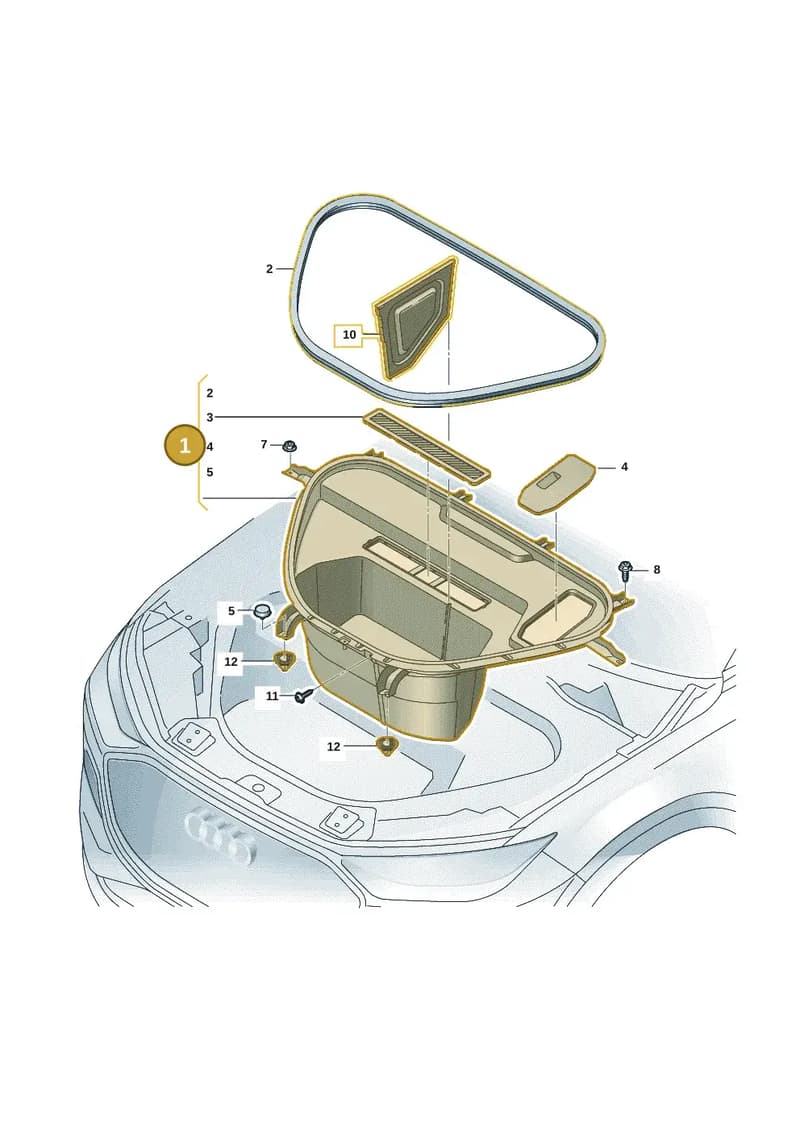 85H863362A4PK — Audi Q6 e-tron (2023-2025) diagram f5s863900, position 1