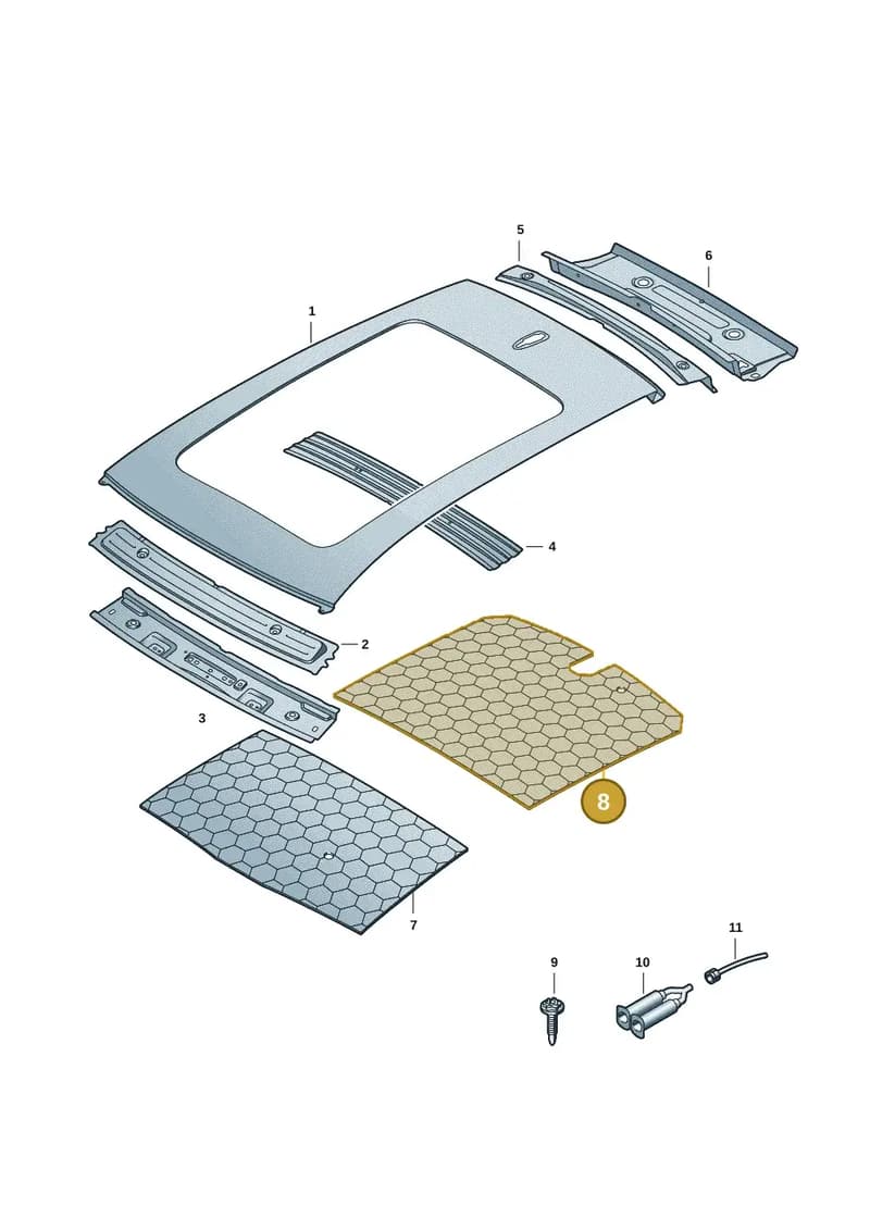 85H867523A — Audi Q6 e-tron (2023-2025) diagram f5s817000, position 8