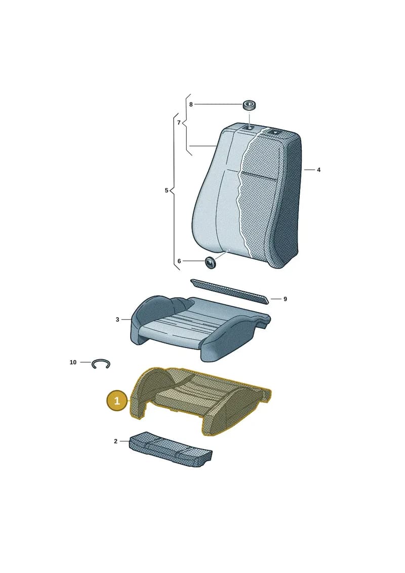 85H881361D — Audi Q6 e-tron (2023-2025) diagram f5s881600, position 1