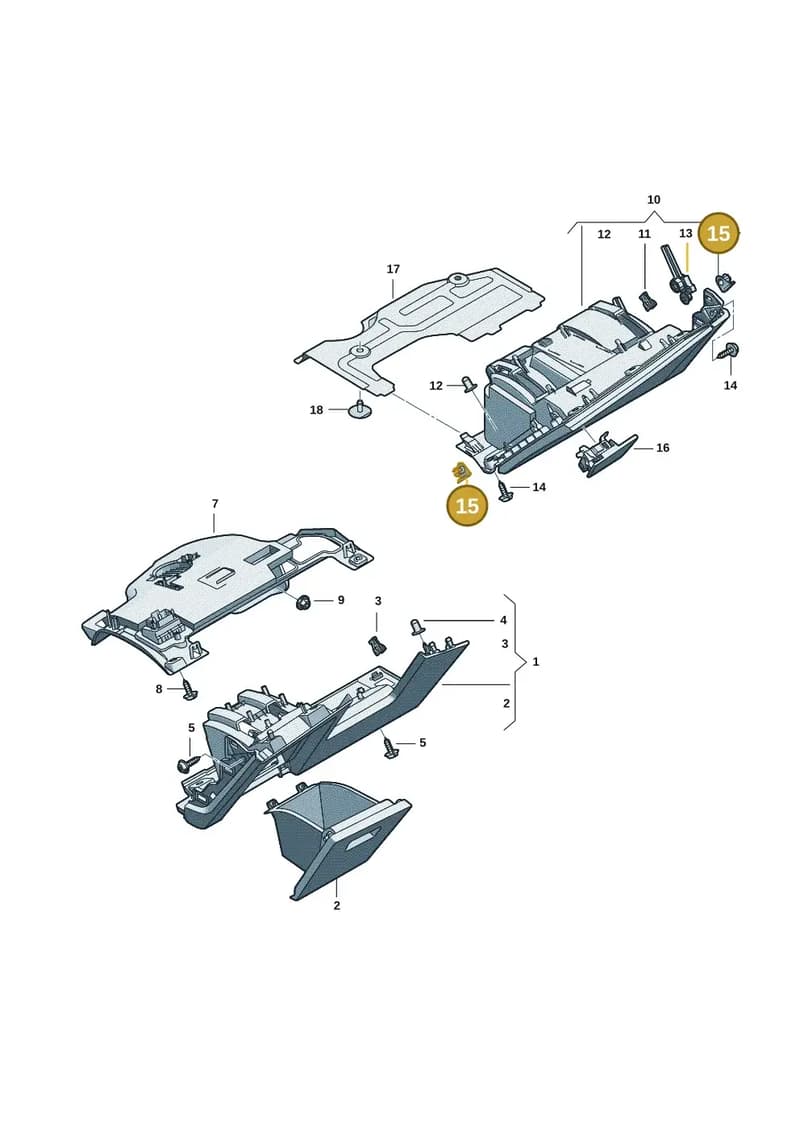 85H898035 — Audi Q6 e-tron (2023-2025) diagram f5s857190, position 15