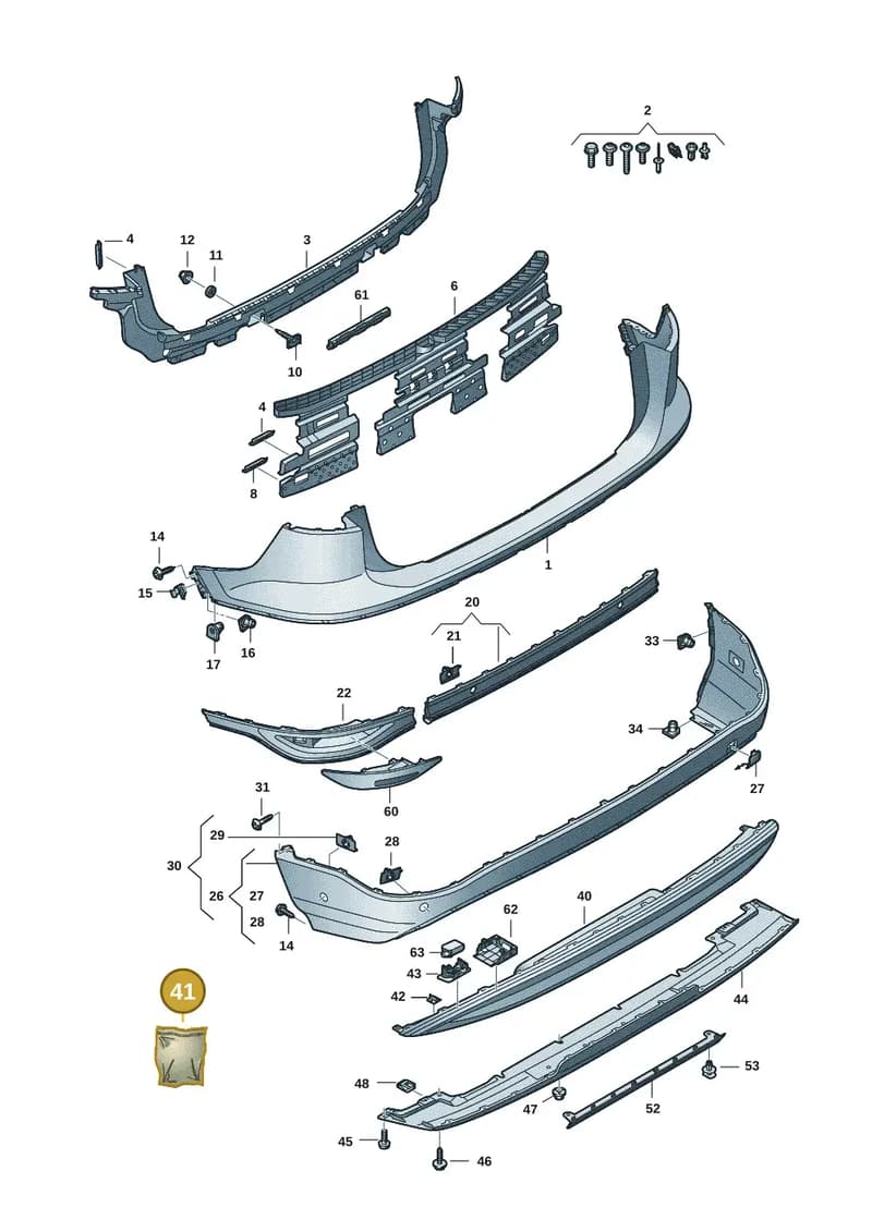 85H898521 — Audi Q6 e-tron (2023-2025) diagram f5s807600, position 41