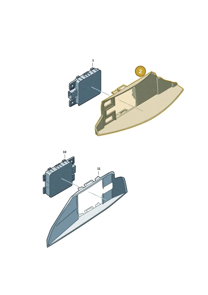 85H907694 — Audi Q6 e-tron (2023-2025) diagram f5s907220, position 2