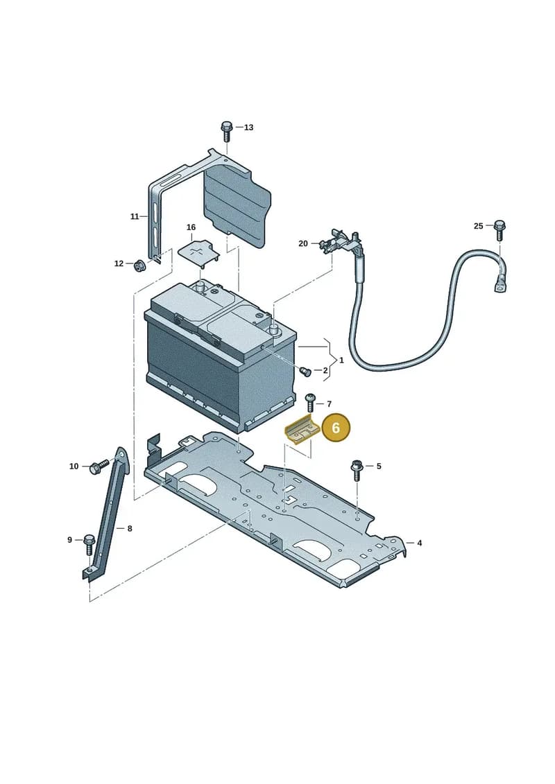 85H915515A — Audi Q6 e-tron (2023-2025) diagram f5s915000, position 6