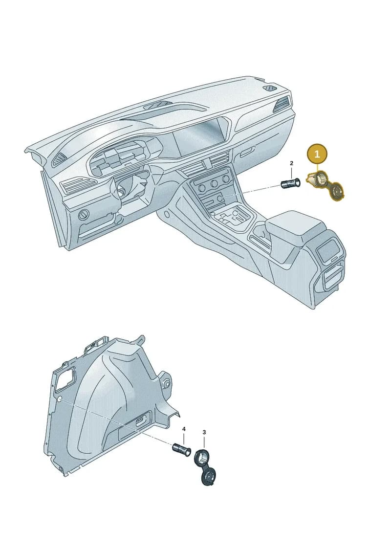 85H919340 — Audi Q6 (2022-) diagram 2gm919020, position 1