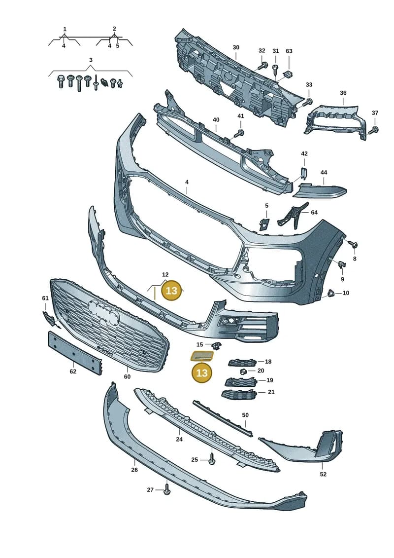 85H955276BY9B — Audi Q6 e-tron (2023-2025) diagram f5s807100, position 13