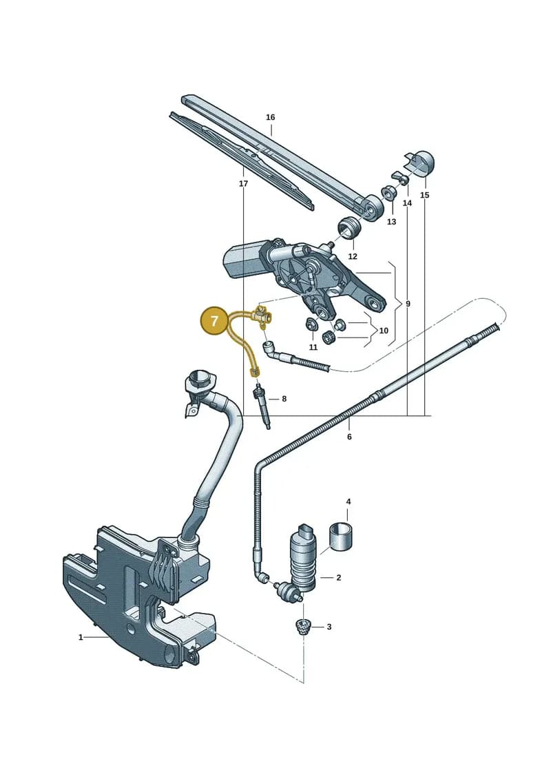85H955961 — Audi Q6 e-tron (2023-2025) diagram f5s955030, position 7