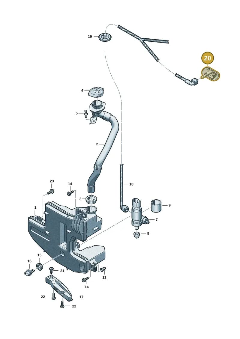 85H955987B — Audi Q6 e-tron (2023-2025) diagram f5s955010, position 20
