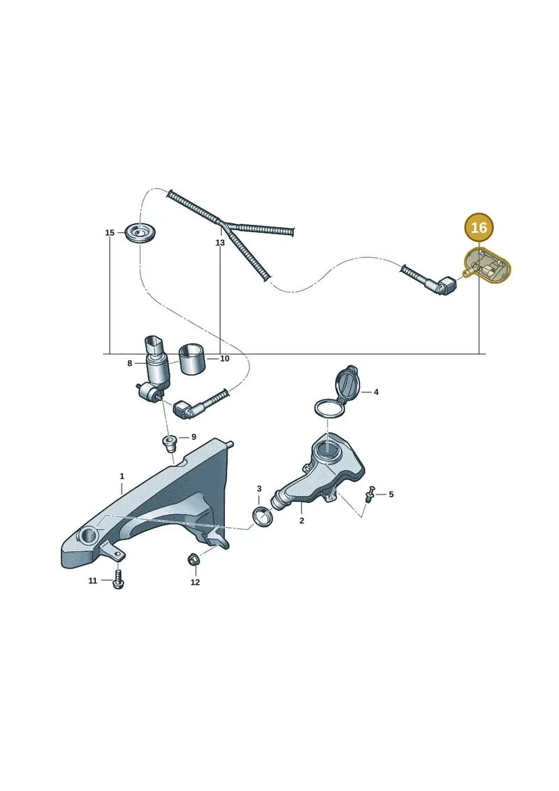 85H955987B — Audi A5 Limousine (2024-2025) diagram 8wk955010, position 16