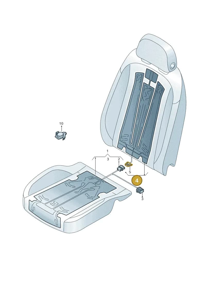 85H963567 — Audi Q6 e-tron (2023-2025) diagram 849963000, position 4