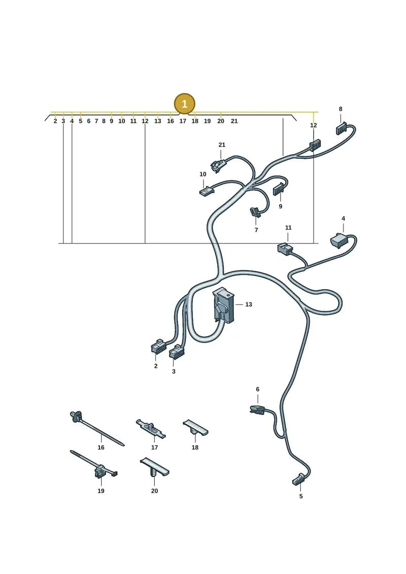 85H971035AD — Audi Q6 e-tron (2023-2025) diagram f5s972400, position 1