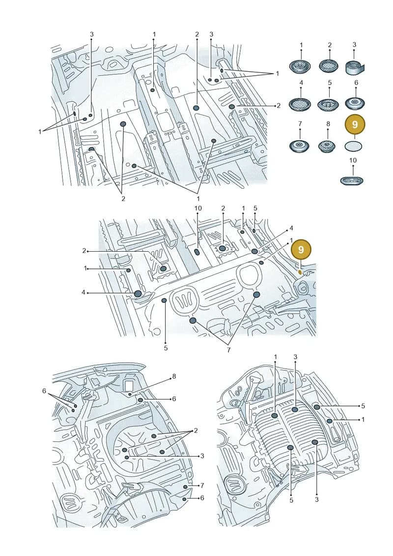AKL430028 — Skoda Kamiq (2019-2020) diagram 584803040, position 9