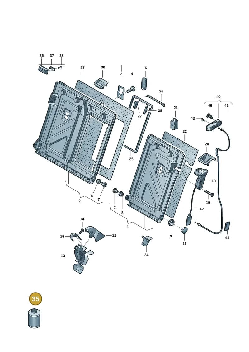 D001210M2 — SEAT CUPRA Formentor (2020-) diagram 5ff885070, position 35