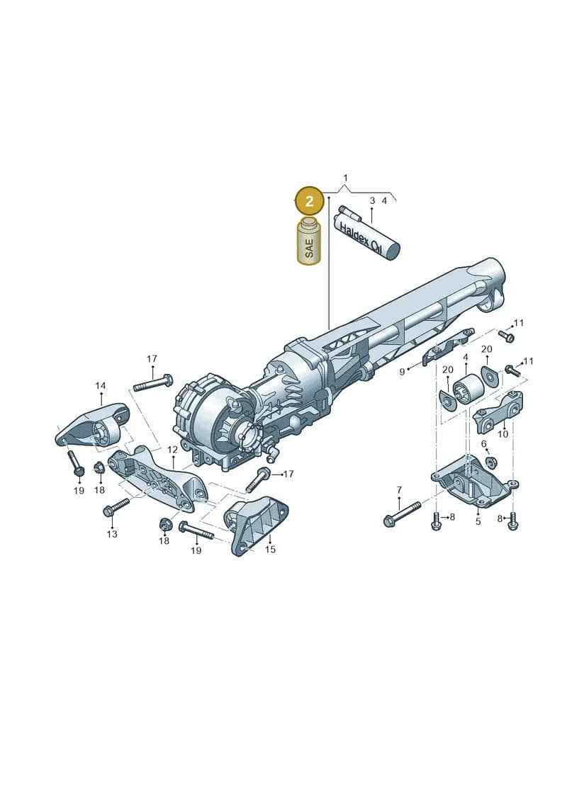 G052554A2 — Audi R8 Spyder (2015-2024) diagram 872409000, position 2