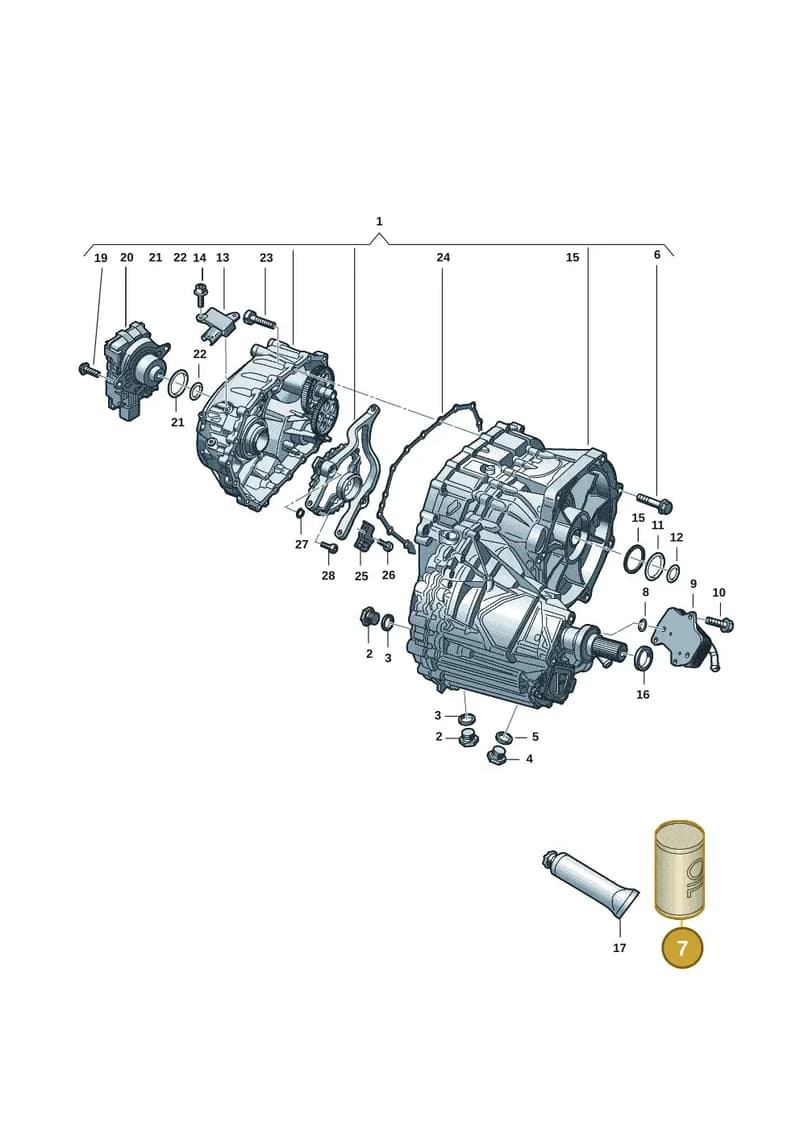 G055524A2 — Audi RS e-tron GT (2020-2025) diagram 4j1300500, position 7