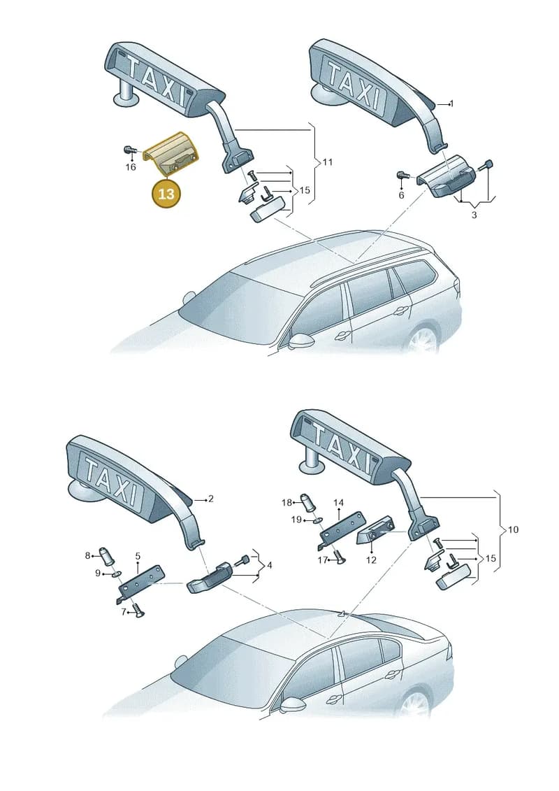 JKV860153A — Volkswagen Passat Saloon (2014-2024) diagram 793941800, position 13