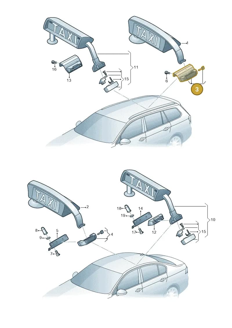 JKV860154B — Volkswagen Passat Saloon (2014-2024) diagram 793941800, position 3