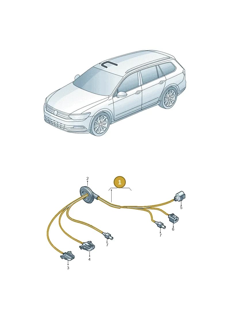 JKV971639A — Volkswagen Passat Saloon (2014-2024) diagram 793972430, position 1