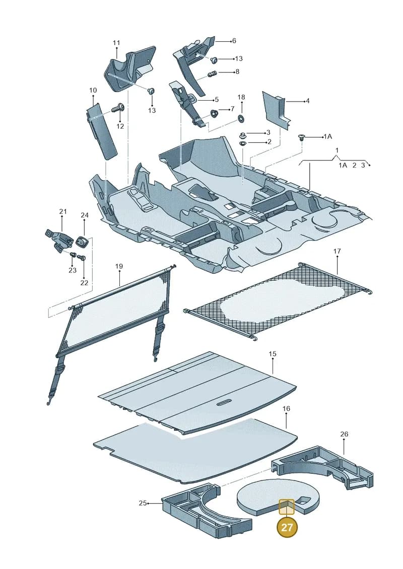JNV012072A — SEAT Altea XL (2013-) diagram 498863000, position 27