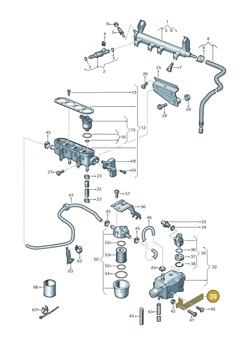 JNV133095A — SEAT Altea XL (2013-) diagram 649133440, position 39