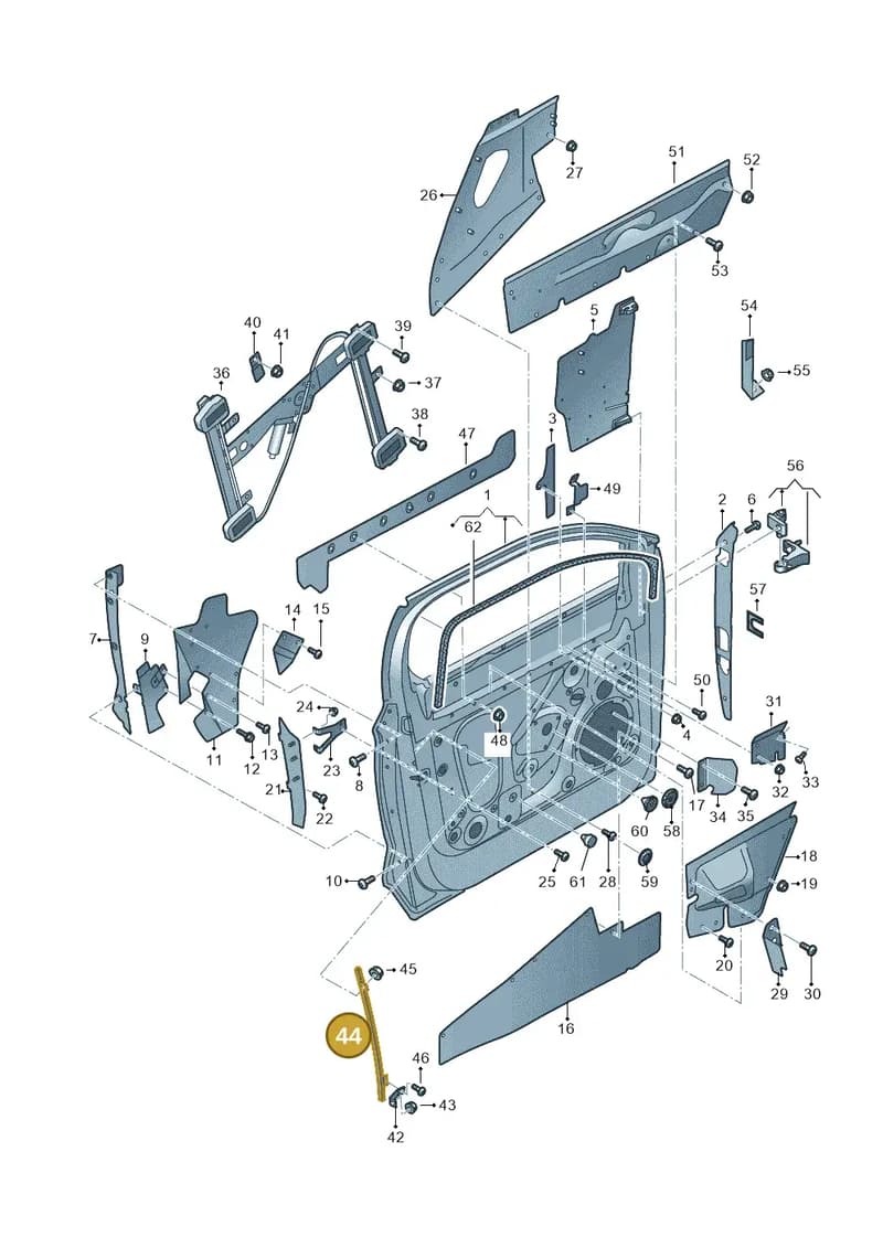 JNV837067 — Audi Q5 (2016-2025) diagram 896831000, position 44