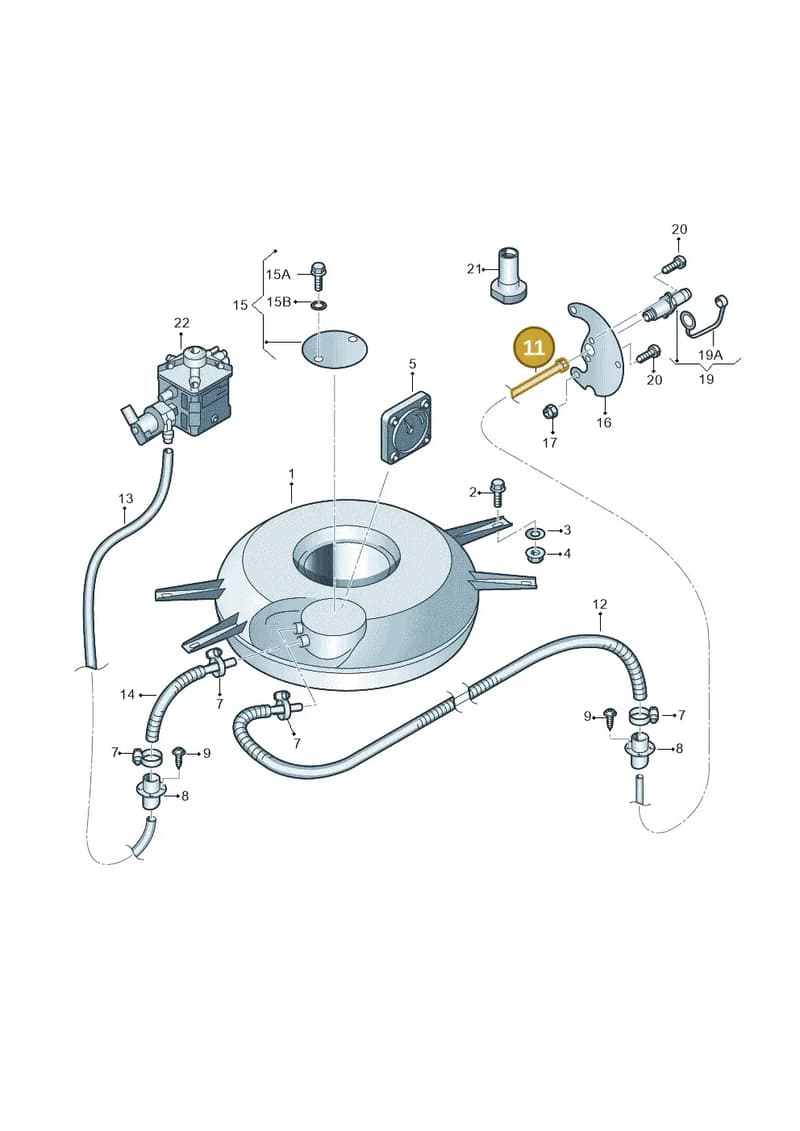 JNV860534C — SEAT Altea XL Reference (2010-2013) diagram 649201080, position 11
