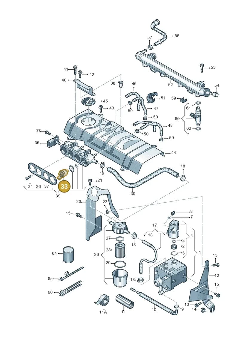 JNV906031 — SEAT Ibiza Reference (2011-2012) diagram 672133420, position 33