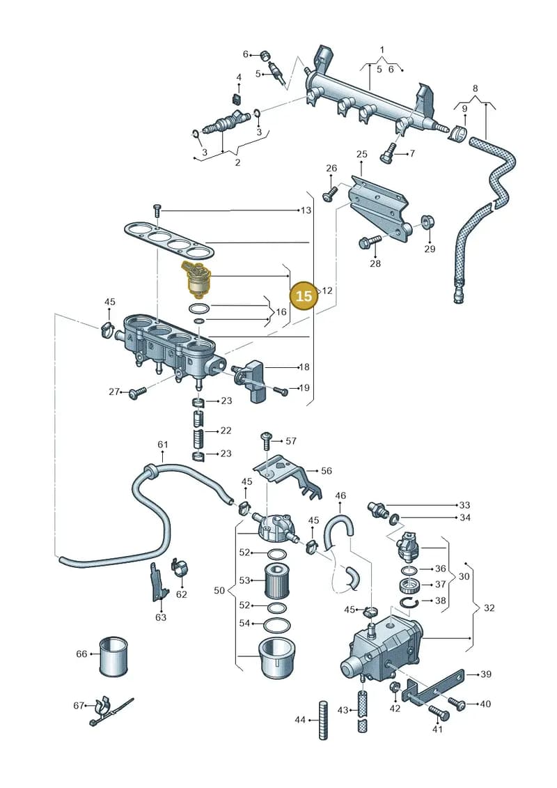 JNV906031 — SEAT Altea XL (2013-) diagram 649133440, position 15