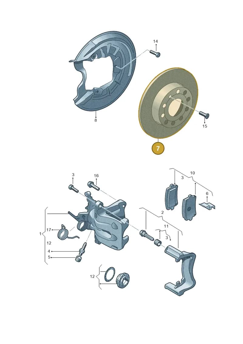JZW698601AH — SEAT Ibiza (2015-) diagram 409615600, position 7