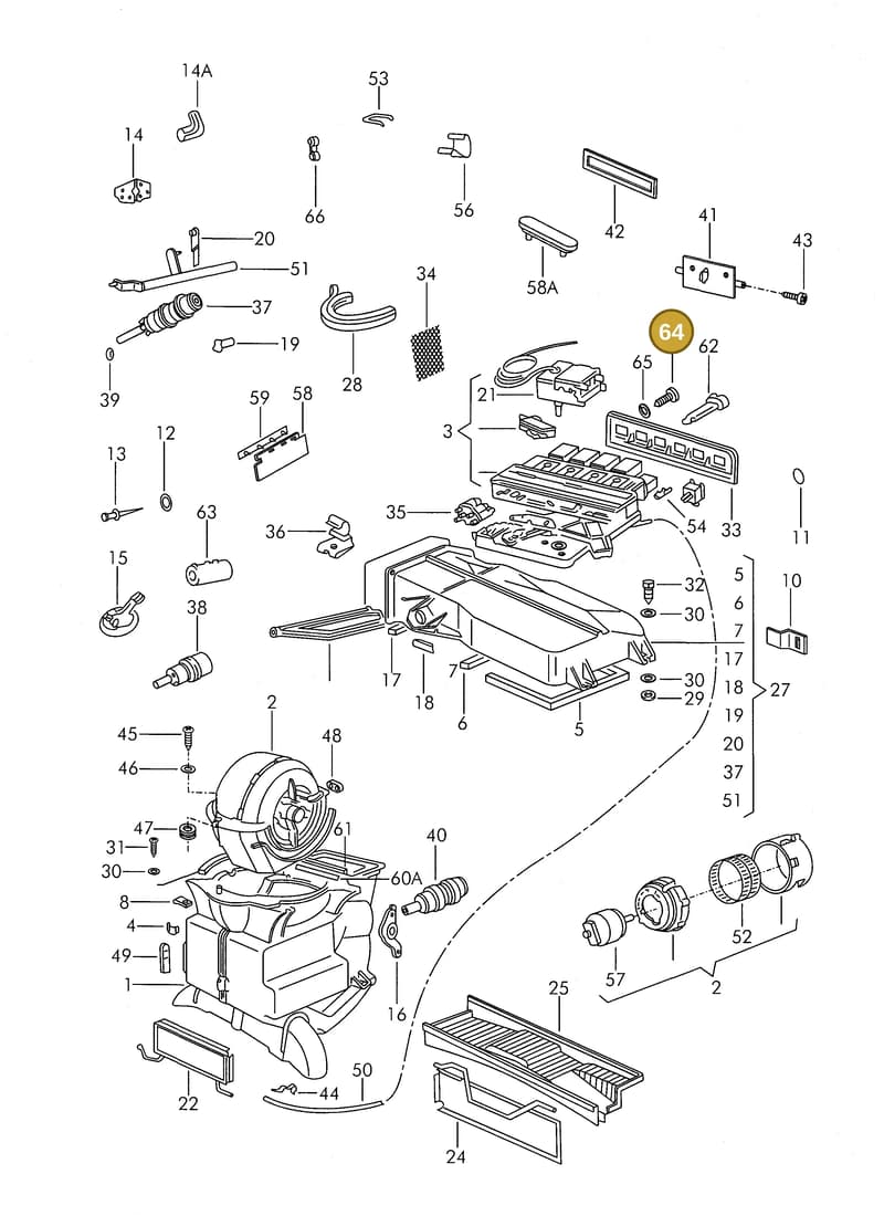 N0102071 — Volkswagen 325 platform diagram 311820000, position 64